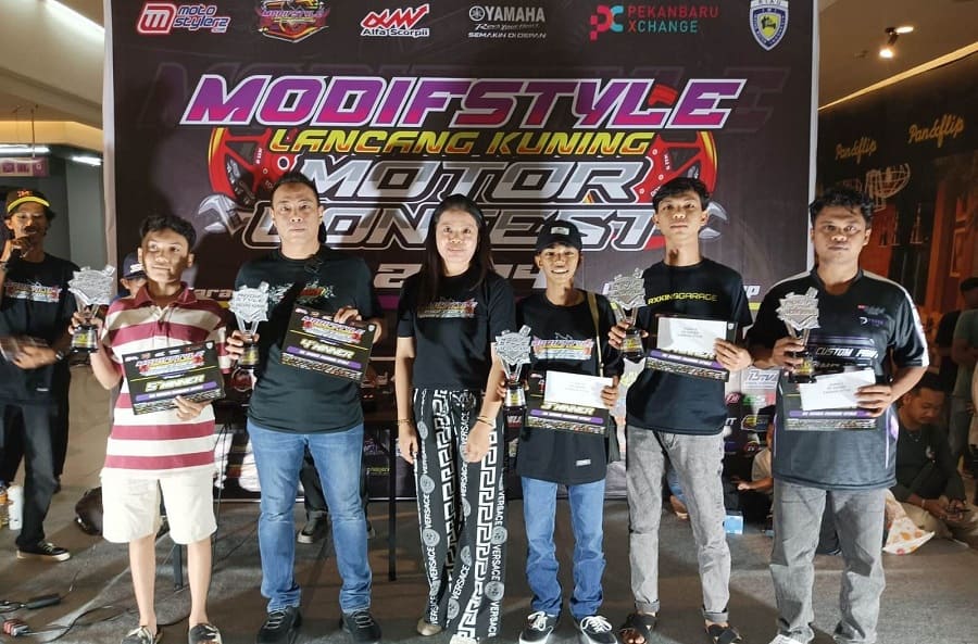 Modifstyle Lancang Kuning (Pekanbaru), Perdana Gelar Motocontest Dibakar Semangat 205 Modifstylerz