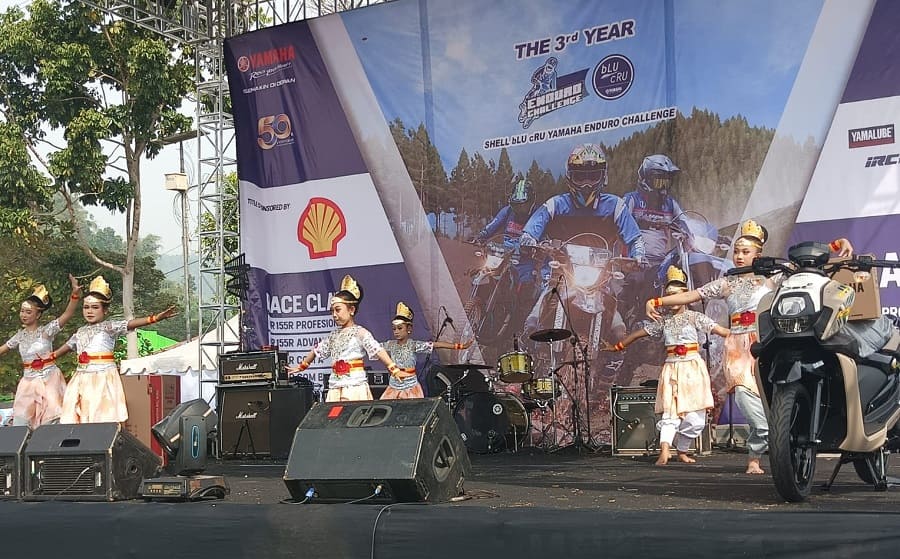 Pelajar Dari Berbagai Sekolah se Kabupaten Bandung Hadiri Yamaha Enduro Challenge 