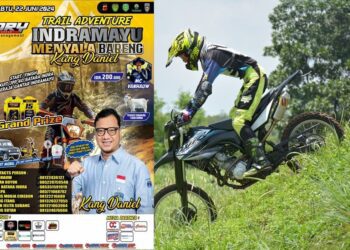 Trail Adventure Indramayu Menyala Bareng Kang Daniel