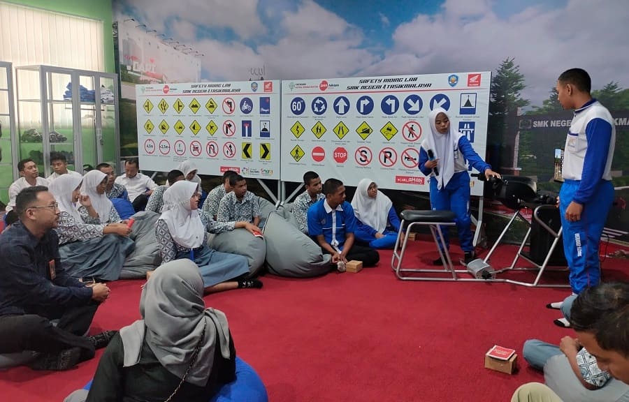 DAM Kampanyekan #Cari_Aman bersama Jurnalis Melalui Safety Riding Fomo