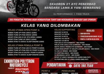 Black Dragbike 2024 Series Siap Obati Dahaga Dragmania Semarang
