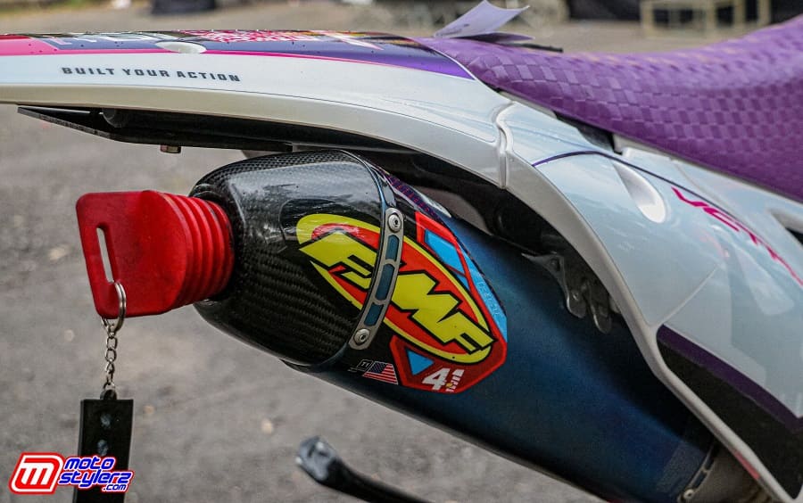 KLX 2010 Sumedang Macho Usai Upgrade Supermoto Style