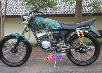 RX King 2003 Tasikmalaya Mantab Kolaborasikan Airbrush & Daily Use
