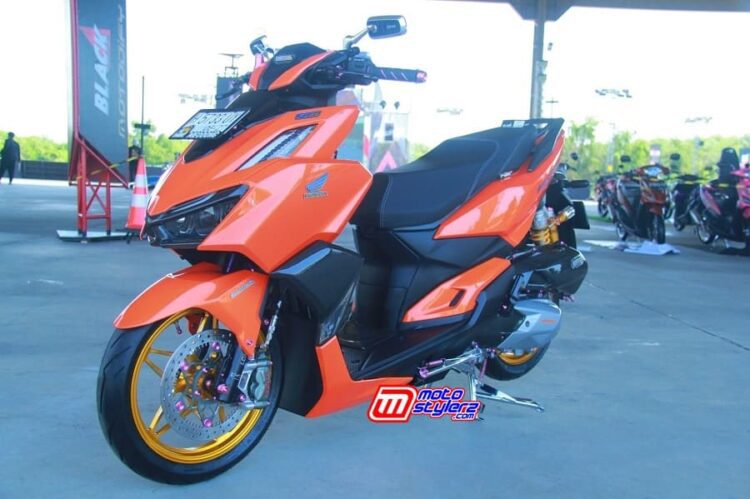 Vario 160 Semarang, Tipis Tipis Saja Bareng Elegant Modifstyle