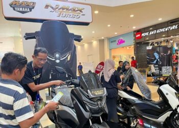 Nmax Turbo Ramaikan Karawang Central Plaza