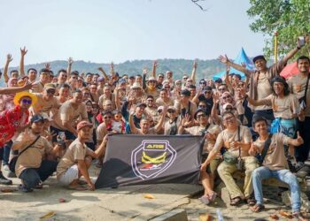 ADV Riders Bandung Rayakan Anniversary ke-5 di Pangandaran