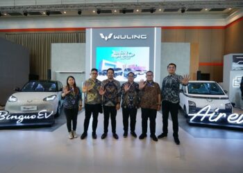 Wuling Varian Terbaru Dari Air ev Lite Menyapa Pengunjung GIIAS Bandung