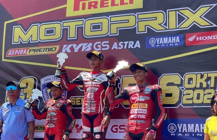 Honda Daya Jayadi Racing Team Raih Hasil Positif Seri Ketiga MotoPrix Semarang