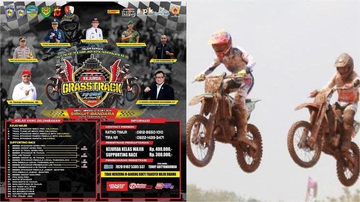27 Kelas Siap Semarakan Kejurda Grasstrack IMI Jabar di Tasikmalaya