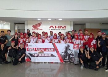 DAM Ajak Frontline People Honda Kunjungi Pabrik Honda di Cikarang