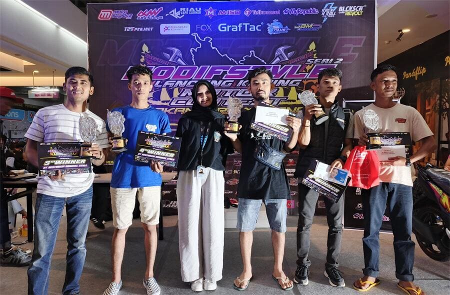 Part 2 Modifstyle Lancang Kuning Motor Contest (Pekanbaru) Kian Sukses Disesaki 267 Modifstylerz