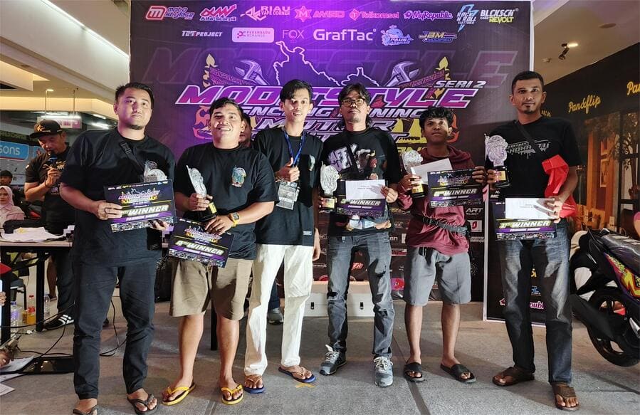 Part 2 Modifstyle Lancang Kuning Motor Contest (Pekanbaru) Kian Sukses Disesaki 267 Modifstylerz