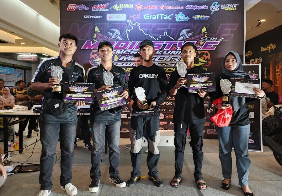 Part 2 Modifstyle Lancang Kuning Motor Contest (Pekanbaru) Kian Sukses Disesaki 267 Modifstylerz