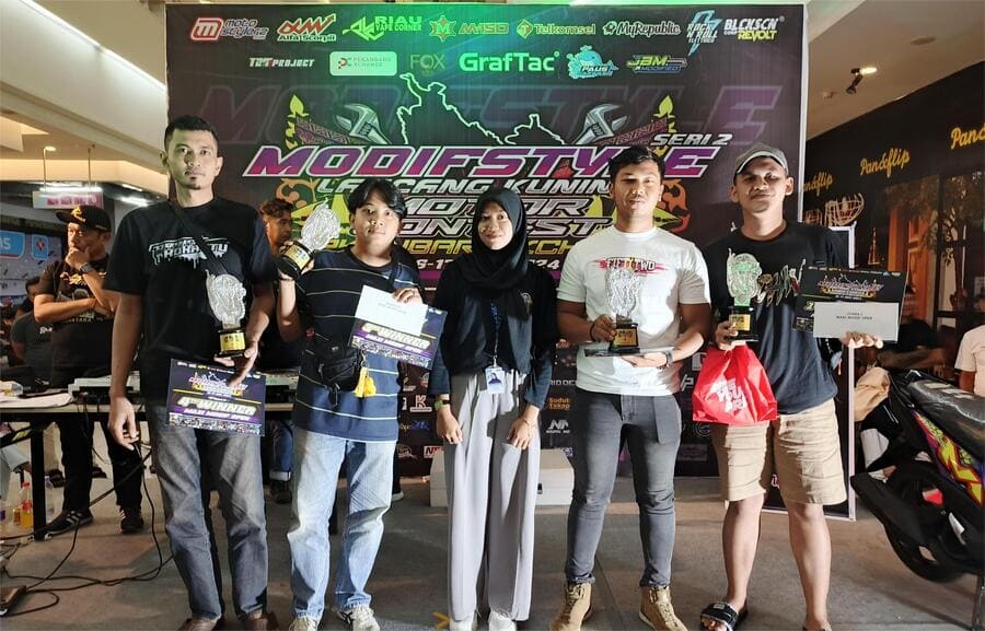 Part 2 Modifstyle Lancang Kuning Motor Contest (Pekanbaru) Kian Sukses Disesaki 267 Modifstylerz