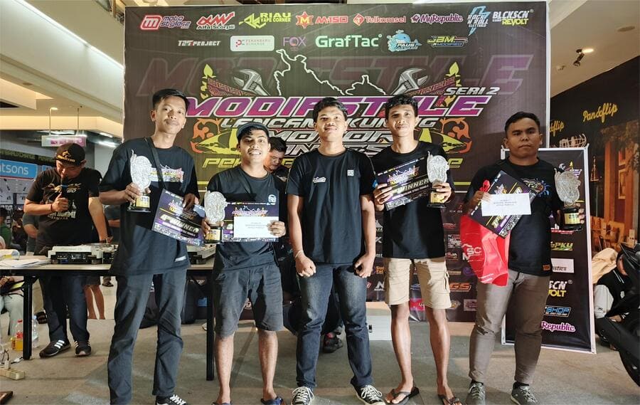 Part 2 Modifstyle Lancang Kuning Motor Contest (Pekanbaru) Kian Sukses Disesaki 267 Modifstylerz