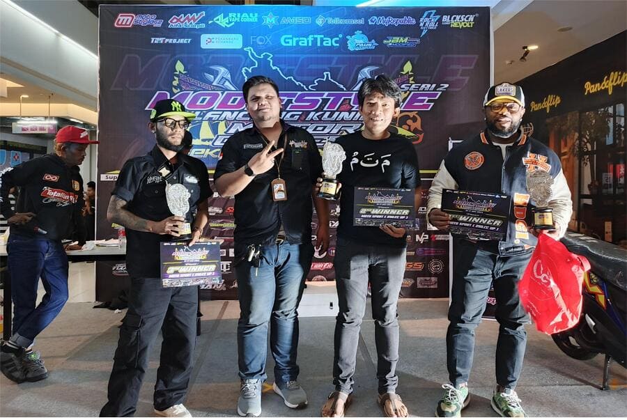 Part 2 Modifstyle Lancang Kuning Motor Contest (Pekanbaru) Kian Sukses Disesaki 267 Modifstylerz