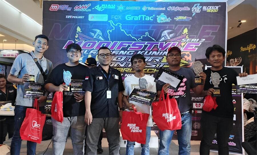 Part 2 Modifstyle Lancang Kuning Motor Contest (Pekanbaru) Kian Sukses Disesaki 267 Modifstylerz
