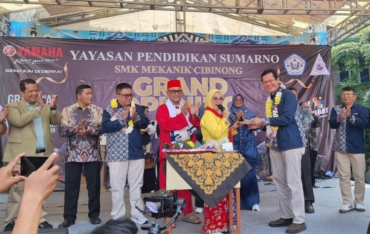 Yamaha Resmikan SMK Kelas Khusus SMK Mekanik Cibinong