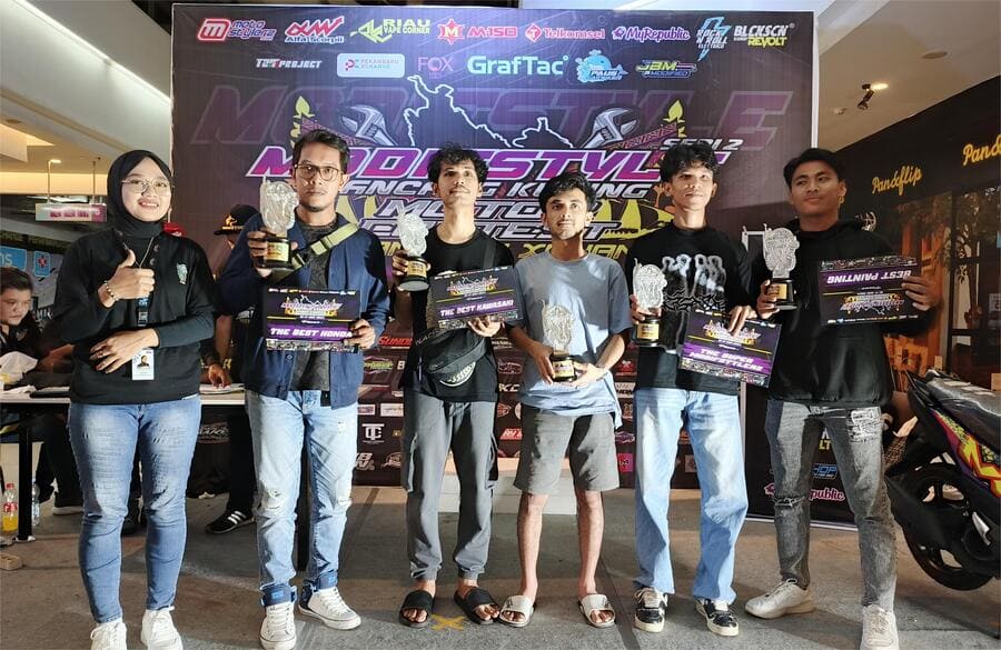 Part 2 Modifstyle Lancang Kuning Motor Contest (Pekanbaru) Kian Sukses Disesaki 267 Modifstylerz