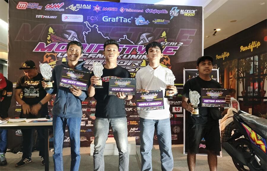 Part 2 Modifstyle Lancang Kuning Motor Contest (Pekanbaru) Kian Sukses Disesaki 267 Modifstylerz