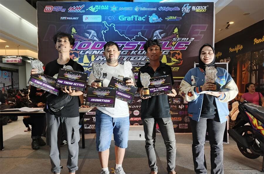 Part 2 Modifstyle Lancang Kuning Motor Contest (Pekanbaru) Kian Sukses Disesaki 267 Modifstylerz