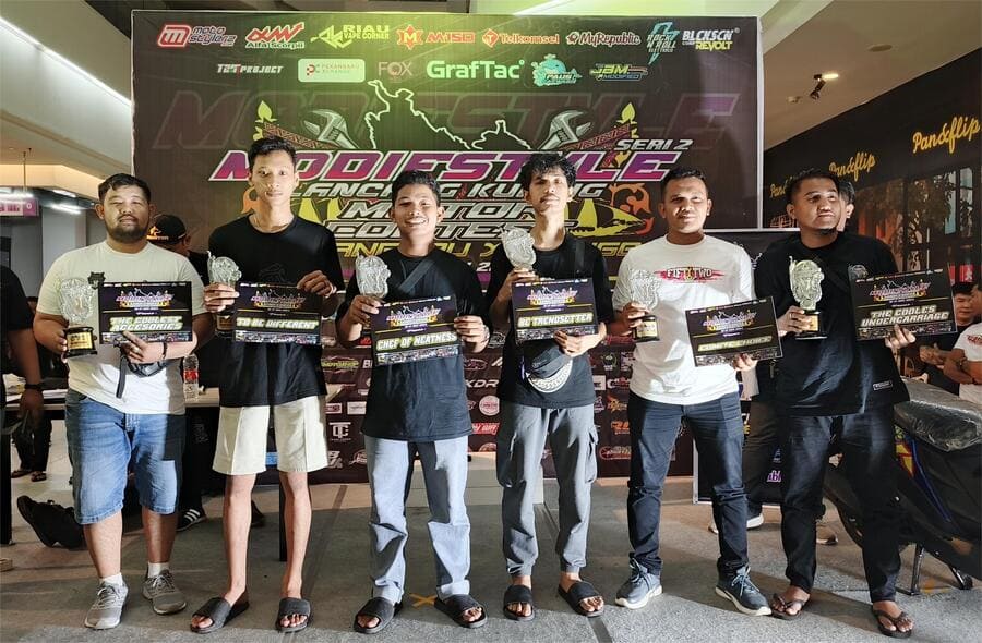 Part 2 Modifstyle Lancang Kuning Motor Contest (Pekanbaru) Kian Sukses Disesaki 267 Modifstylerz