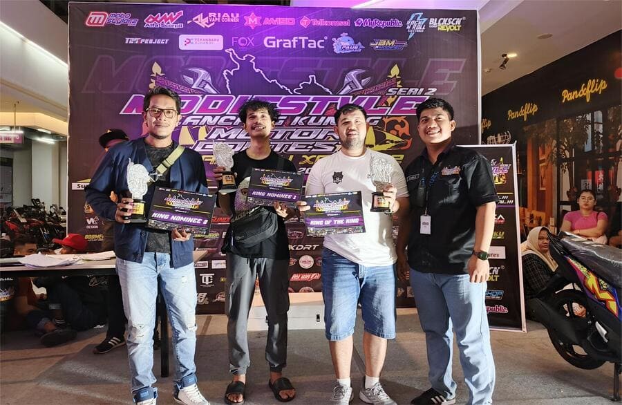 Part 2 Modifstyle Lancang Kuning Motor Contest (Pekanbaru) Kian Sukses Disesaki 267 Modifstylerz