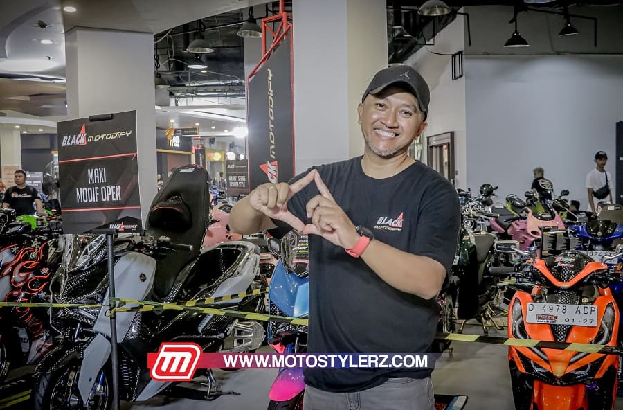 Black Motodify 2025 Menyapa Modifstylerz Bali Bareng Konsep Baru