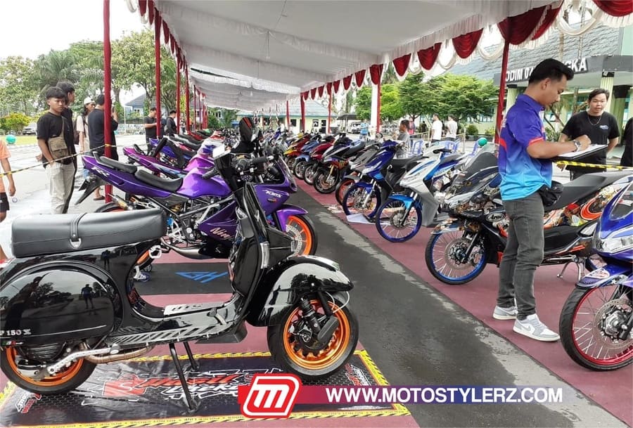 Yakuza Meet Up Motor Bike Modification Style 2024 Pangkalpinang Siap Jadi Agenda Konsiten