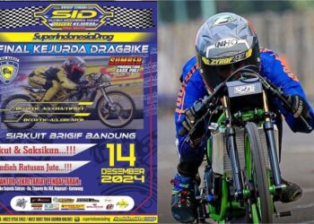 Catat!, SID Final Kejurda Drag Bike Dilangsungkan (14 Des 2024) Di Cimahi