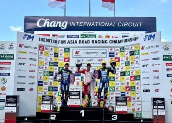 Double Podium Pebalap AHRT Race 1 ARRC Buriram, Gelar Juara Asia Di Depan Mata