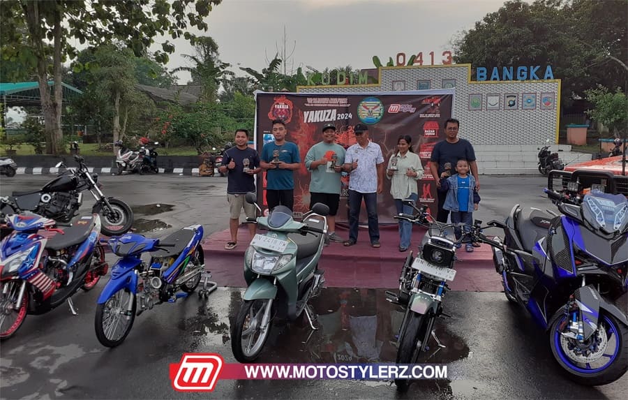 Yakuza Meet Up Motor Bike Modification Style 2024 Pangkalpinang Siap Jadi Agenda Konsiten