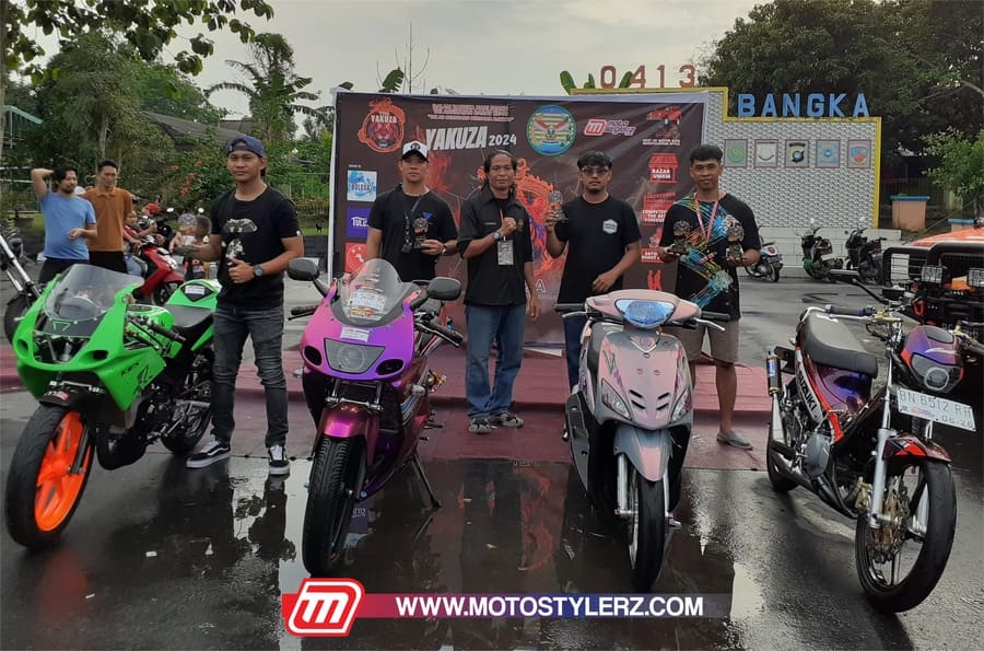 Yakuza Meet Up Motor Bike Modification Style 2024 Pangkalpinang Siap Jadi Agenda Konsiten