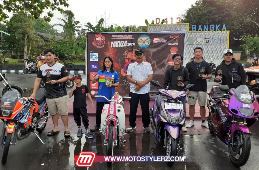 Yakuza Meet Up Motor Bike Modification Style 2024 Pangkalpinang Siap Jadi Agenda Konsiten