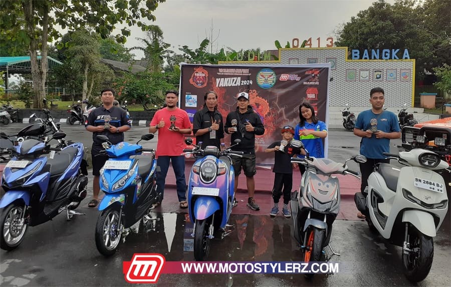 Yakuza Meet Up Motor Bike Modification Style 2024 Pangkalpinang Siap Jadi Agenda Konsiten