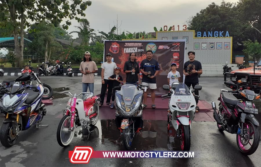 Yakuza Meet Up Motor Bike Modification Style 2024 Pangkalpinang Siap Jadi Agenda Konsiten
