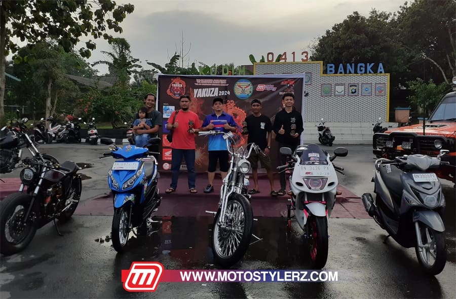 Yakuza Meet Up Motor Bike Modification Style 2024 Pangkalpinang Siap Jadi Agenda Konsiten