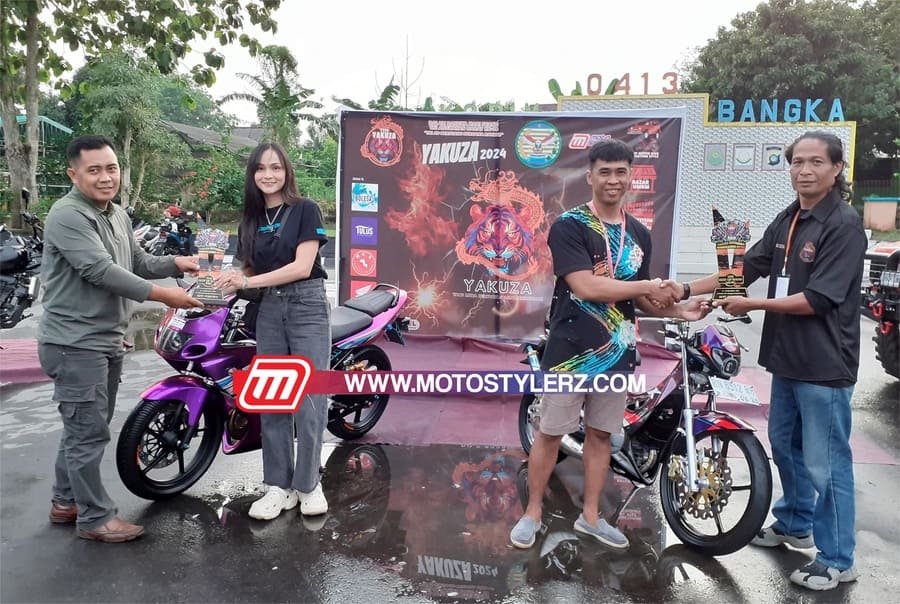 Yakuza Meet Up Motor Bike Modification Style 2024 Pangkalpinang Siap Jadi Agenda Konsiten