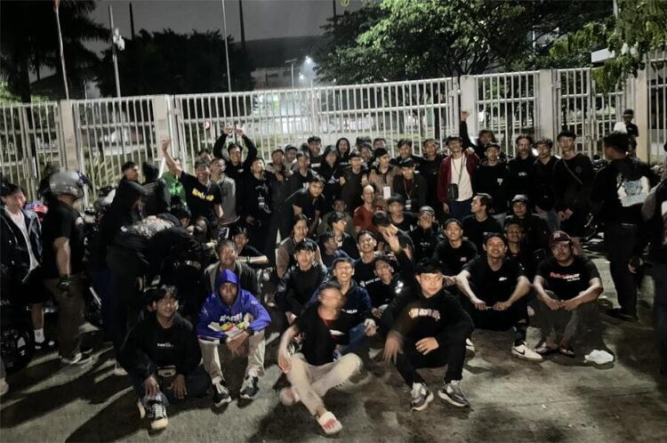 Mio Bogor Sukses Gelar Night Ride Bareng TZM Project