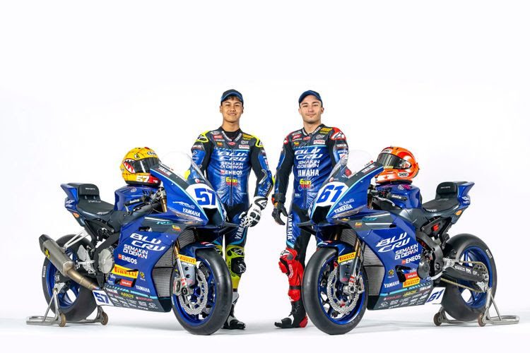 Uniform Baru Aldi Satya Untuk Yamaha Evan Bros di WSSP