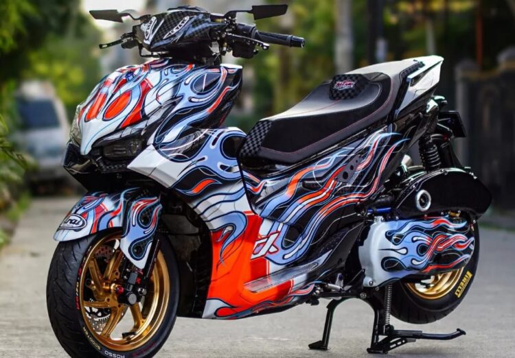 Aerox Alpha 2025 (Jakarta): Menyala Kuat di Tangan Nakano Garage