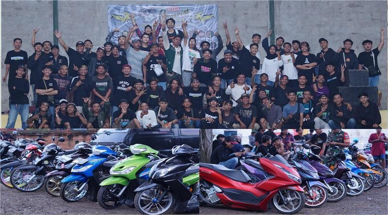 Ceperist Plat E Gelar Meriah Bukber Sekaligus Baksos di Cirebon