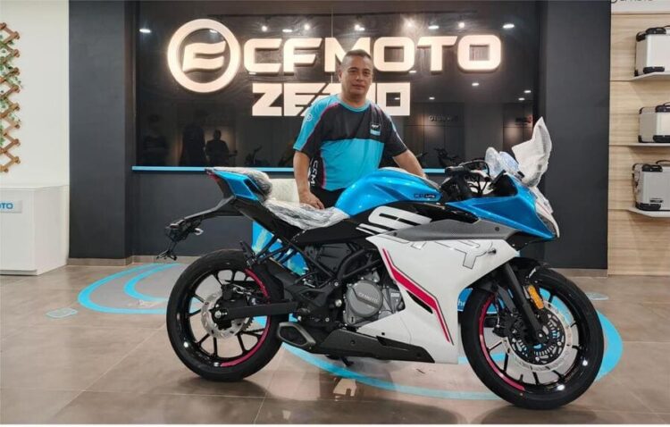 CF Moto 250SR & Motor Listrik AE4 Sukses Diperkenalkan IB Motor Group (Bandung)