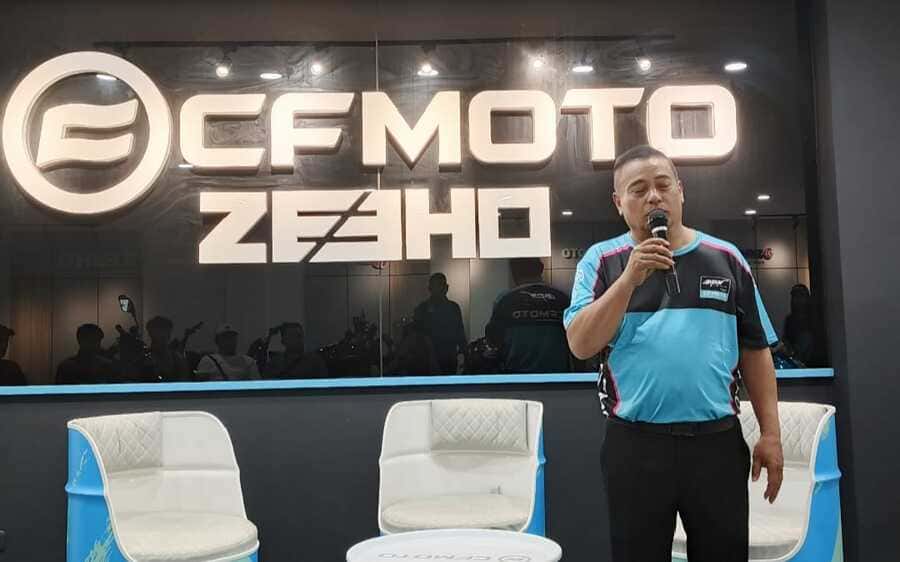 CF Moto 250SR & Motor Listrik AE4 Sukses Diperkenalkan IB Motor Group (Bandung)