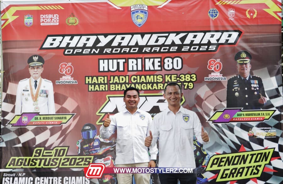 Bhayangkara Open Road Race (Ciamis) Jadi Wadah Sukses Pembinaan Atlet Bareng Kolaborasi Pemkab