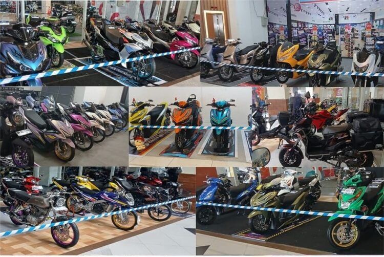 Kota Bertuah Modifikasi (Pekanbaru), Perdana Kolaborasikan Motocontest & Meet Up Juga Night Ride ‎