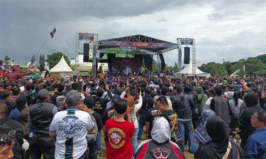 Indonesia King Fest 2025 Dipuncaki 280 Maskot Modif Contest & Perfom Adella